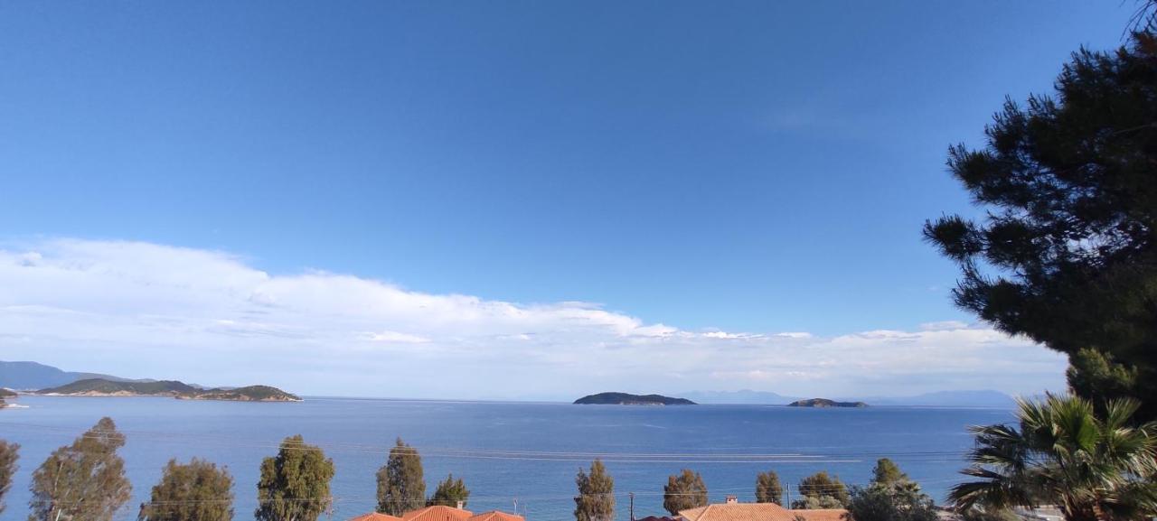 Amaranthos Skiathos View Megáli Ámosz Kültér fotó