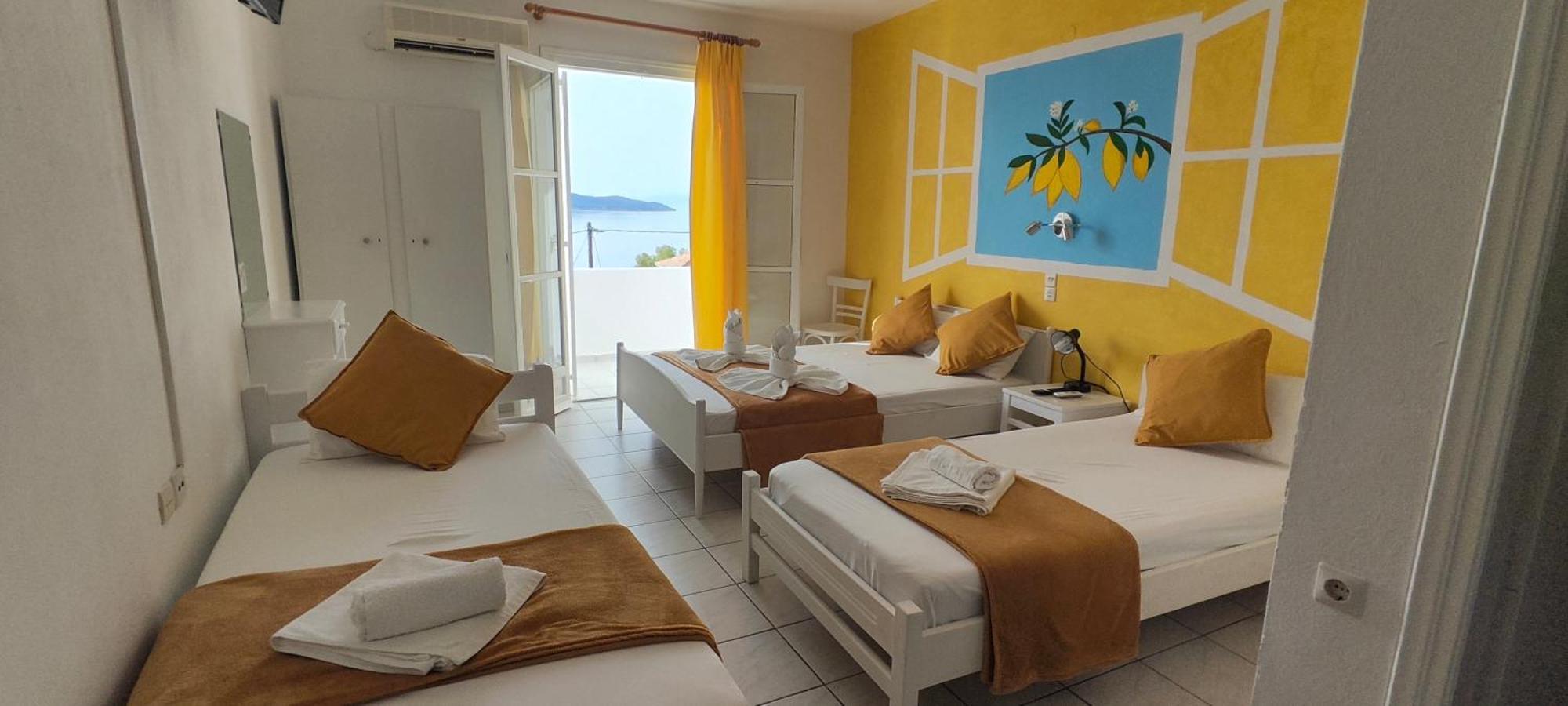 Amaranthos Skiathos View Megáli Ámosz Kültér fotó